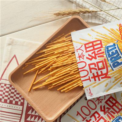 日本 固力果格力高PRETZ百力滋 超细100本入黄油烤薯条饼干棒46g