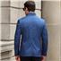 凯豪仕夹克男中年茄克衫2016春装立领外套商务休闲jacket正品男装