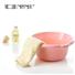 汇丰信佳家用日式创意小号塑料脸盆婴儿宝宝儿童洗脸小面盆子27cm