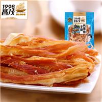 海南特产食品昌茂手撕烤墨鱼条碳烤鱿鱼丝180g海鲜零食即食香辣